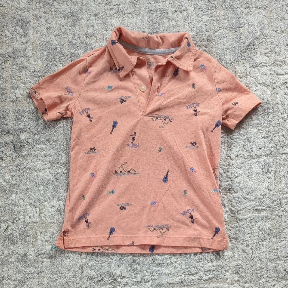 OshKosh B'gosh Hawaiian Polo Shirt Size 3T